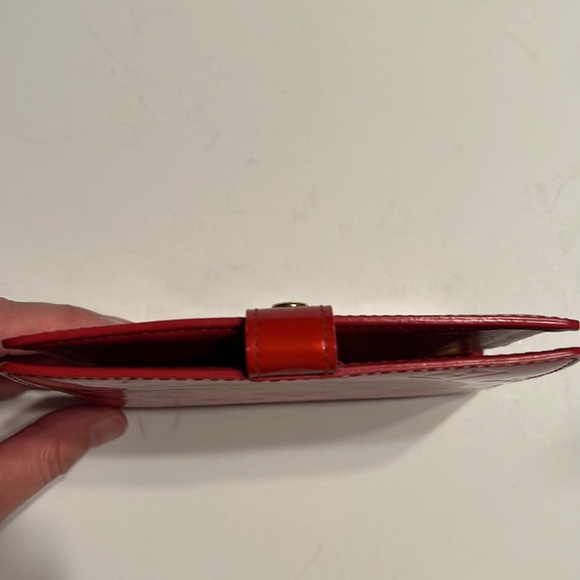 Louis Vuitton Red Vernis Leather Agenda - Picture 14 of 16